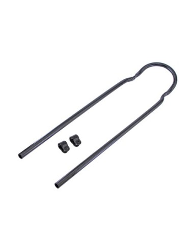 Schwinn style Sissy Bar 22 W/Clamp Black.